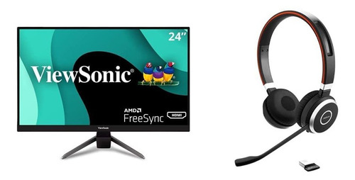 Viewsonic Vx-mhd Monitor Juego Audifono Inalambrico Uc