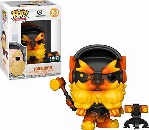 Funko Overwatch Molten Core Torbjorn Exclusivo Vinil Figura.