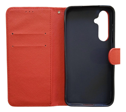 Funda Celular Flip Cover Librito Agenda Para Samsung S23 Fe