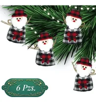 Comprar Adornos Colgantes Morralitos Navideños P\u002F Arbol Navidad 6pz