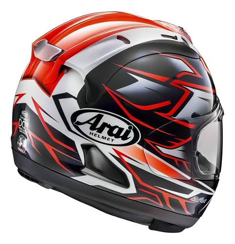 Capacete integral Arai RX 7V para moto com design esportivo e alta segurança