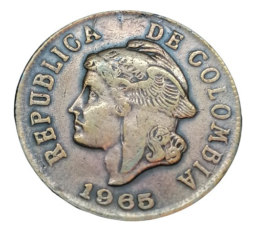 Colombia Moneda 2 Centavos 1965