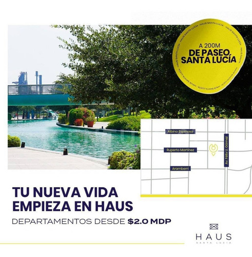 Imagen 2 de 23 de Venta De Departamentos En Paseo Santa Lucia, Monterrey.