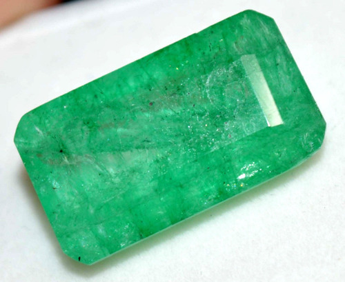 Esmeralda - Corte Esmeralda - Certificada - 12.30ct + Envío