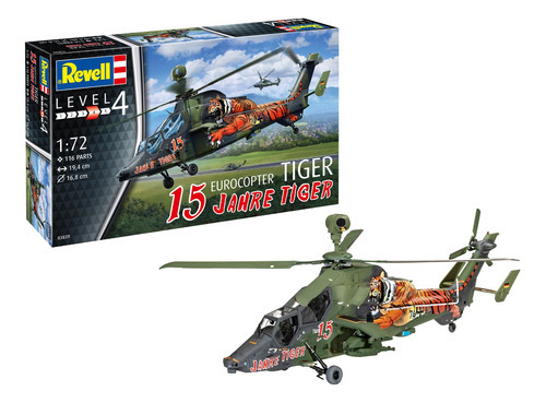 Revell 03839 Eurocopter Tiger 15 años Tiger 1:72