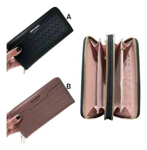Cartera doble cierre dama hotsell