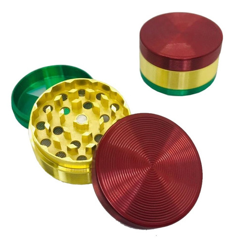 Picador Metal Tricolor 3 Piezas 50mm Grinder Candyclub