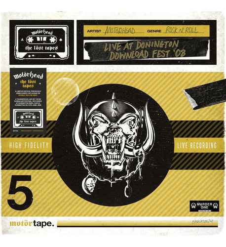 Motorhead Lost Tapes Vol. 5 Live At Donington Usa Lpx2