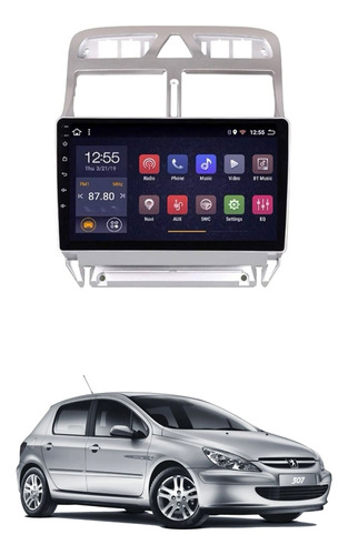 Radio Multimedia 9 Android 12 2 Gb Peugeot 307 Camara Revers