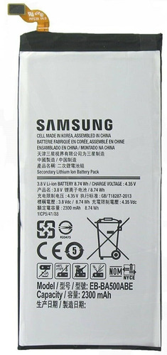 Bateria Pila Samsung Galaxy A5 2015 Eb-ba500abe 2300mah.