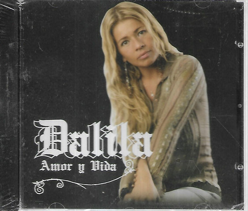 Dalila Album Amor Y Vida Sello Garra Record Cd Nuevo Sellado