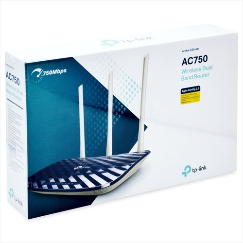Imagen 4 de 5 de Router Inalambrico Tp-link Archer C20w Ac750 Dual Band 3 Ant