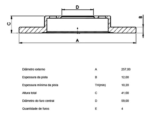 Par Disco De Freio Dianteiro Fiat Argo 2017 A 2025 Ventilado