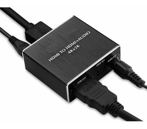 Splitter Hdmi Audio Extractor Audio Digital Auxiliar Sonido