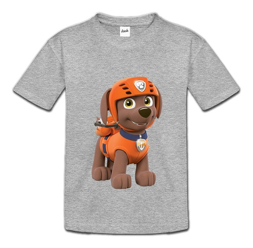 Remera Zuma Paw Patrol - Talles Niños Y Adultos