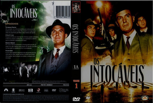 Dvd Série Tv Os Intocáveis Vol. 1 - Temp. 1_2 Raro (16dvds)