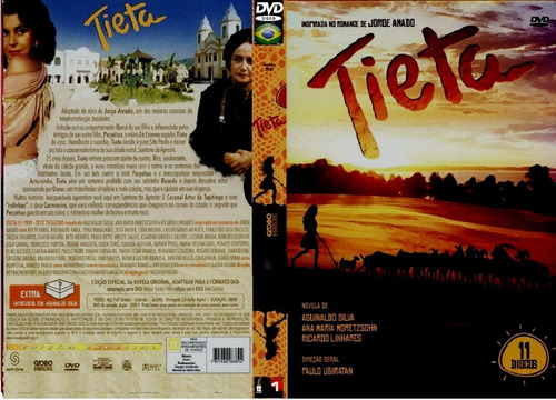 Dvd Novela Box Tieta - Raríssimo (11 Dvds)
