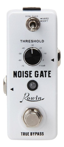 Pedal Rowin Noise Gate Elimina Ruido P/ Guitarra E Baixo