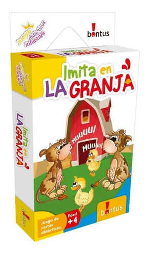 Imita En La Granja Cartas Didacticas Bontus