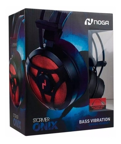 Imagen 3 de 5 de Auricular Headset Gamer Noga Onix Pc Ps4 Xbox Gaming Mic