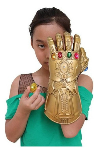 Guante Infantil Thanos Infinity Gauntlet Con Led