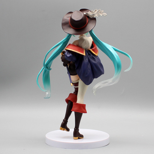 Figura Miku Hatsune Estrella Pop Mosquetera Vocaloid Pvc