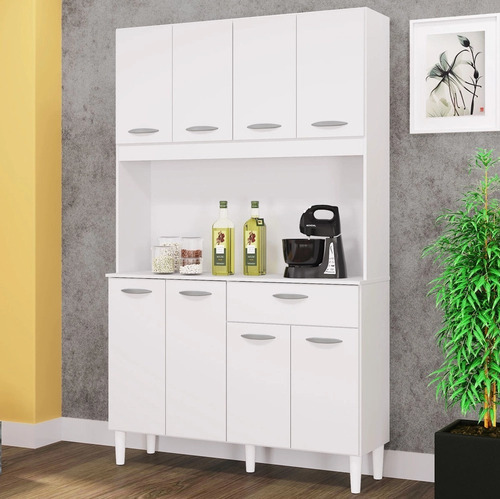 Imagen 4 de 8 de Mueble Cocina Compacta Kit 8 Puertas 1 Cajon LG