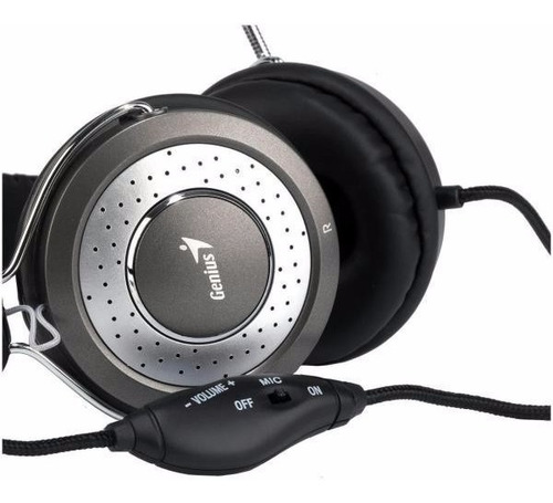 Imagen 5 de 8 de Auricular C/microfono Genius Hs-04su Pc Plug 3.5mm