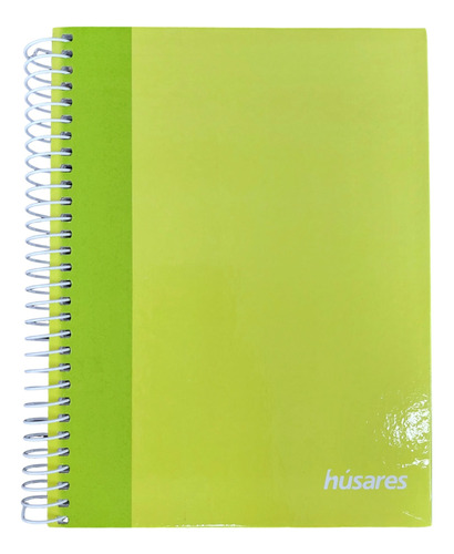 Cuaderno Espiral A5 Tapa Dura Husares 120 Hojas Cuadriculado