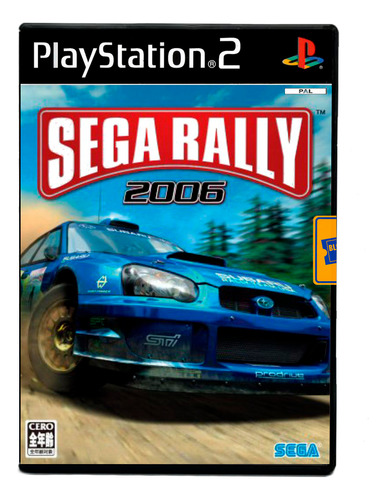 Juego Sega Rally 2006 Playstation 2 - Fisico En Caja
