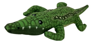 Brinquedo Mordedor Para Cães Cachorro Pelúcia Jacaré