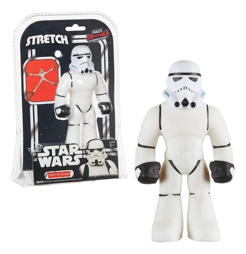Figura De Acción Stormtrooper Star Wars 17 Cm Estirable