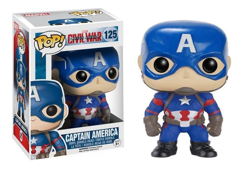 Funko Pop - Civil War - Capitan America (125)