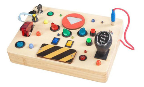 .. Brinquedo Sensorial De Madeira Montessori, Painel De