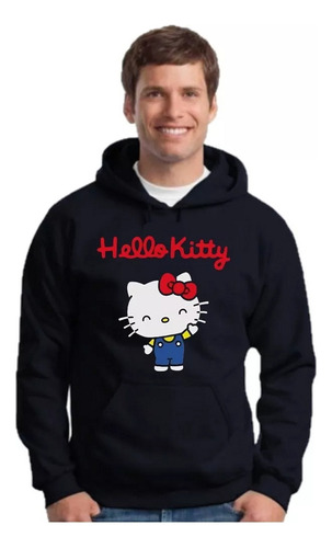 Buzo Canguro Hello Kitty - Hoodie - Hk01 Infantil