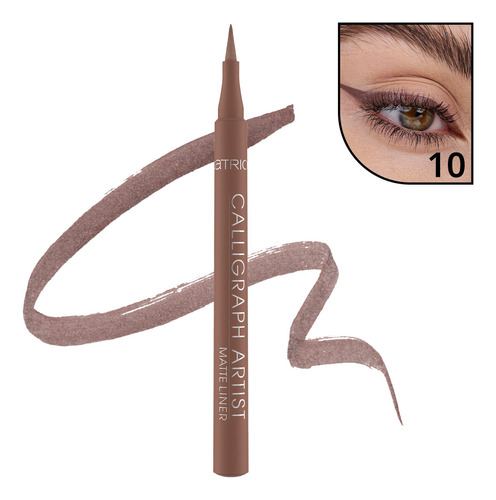 Delineador Catrice Matte Calligraph Artist Cor 010 - Roasted Nuts