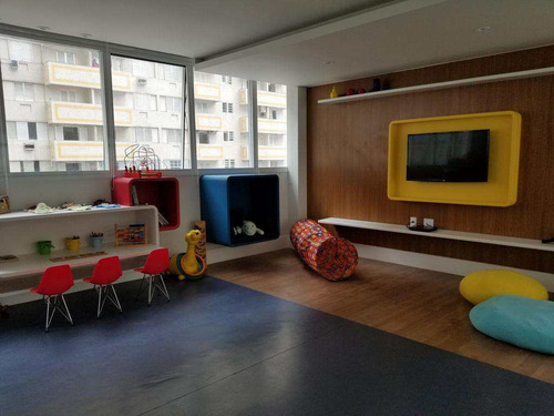 Apartamento Com 1 Dorm, Pompéia, Santos - R$ 600 Mil, Cod: 1056 - V1056