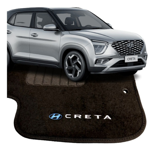 Tapete Carpete Carro Hyundai Creta Tgdi Comfort 2021 2022