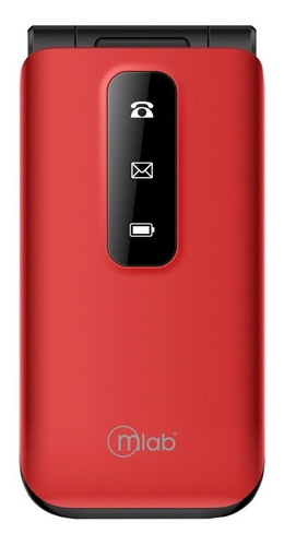 Telefono Celular Senior Shell Sos 3g Red Mlab