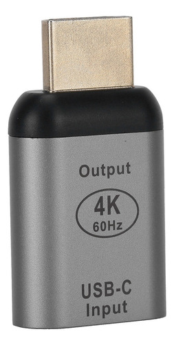 . .. Adaptador Type C Hembra A Hdmi Macho 4k 3d 60 Hz
