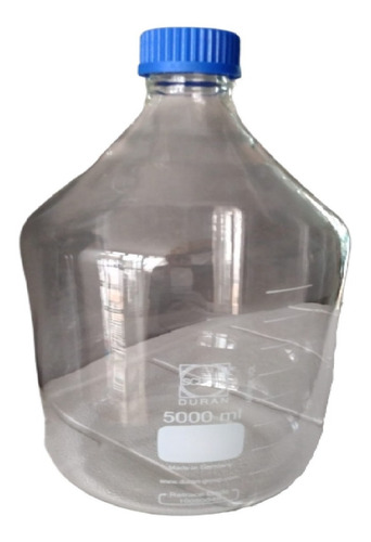 Frasco De Vidrio Para Reactivo, 5 L, Duran