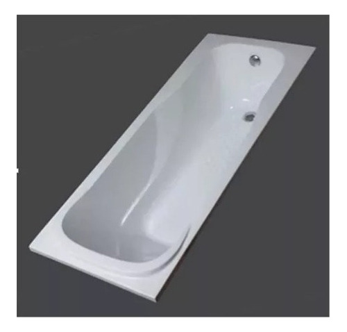 Bañera De Fibra De Vidrio Blanca 1.60x70x39 Acra