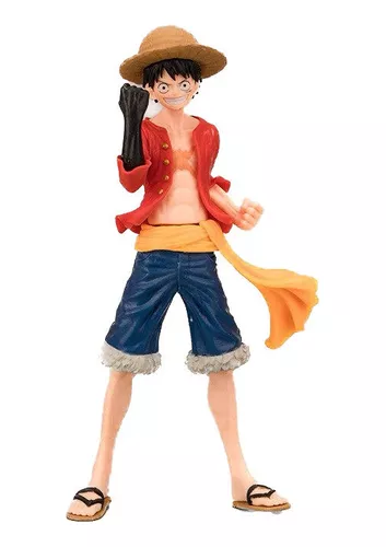 Conjunto de Bonecos One Piece: Luffy, Ace e Sanji - Aventuras Épicas d