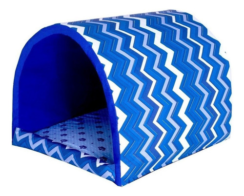 Cama Pet Iglu Realeza Azul