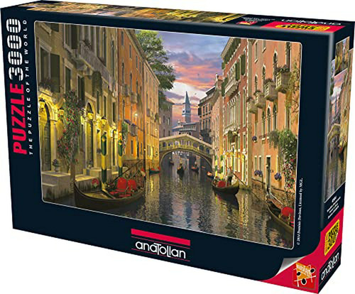 Puzzle Venecia Anatólica Al Atardecer 3000 Piezas