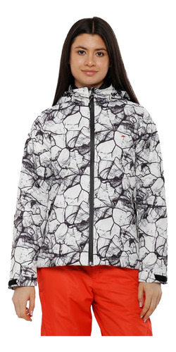 Campera Impermeable Mujer Montagne Blair Print Increible
