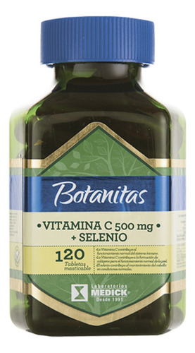 Vitamina C + Selenio 120 Cap - Unidad a $283