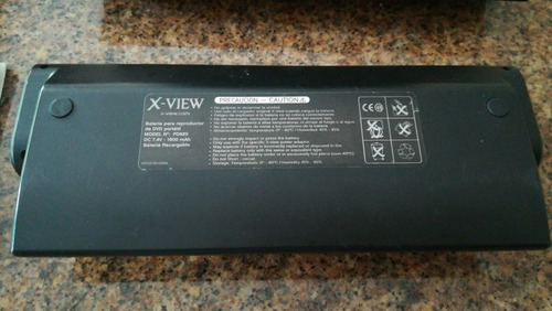 Imagen 4 de 6 de Reproductor Dvd Portatil Xview Pd 820 | Repuesto No Funciona