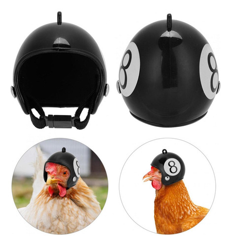 Casco De Pollo Protección Divertida Accesorios Casco Gallina