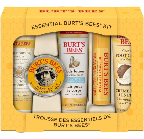 Set De Regalo De Belleza Diaria De Burt's Bees.